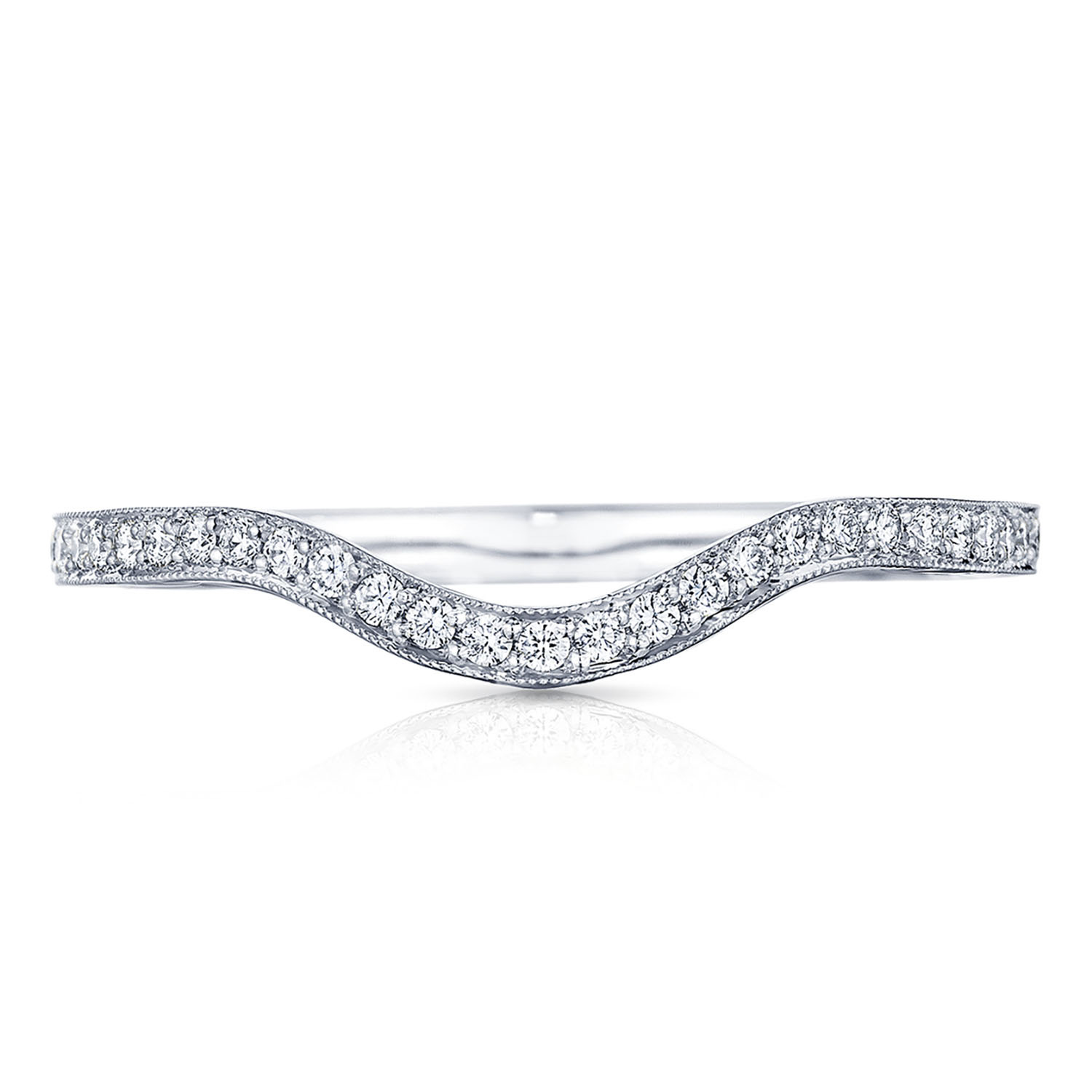 TACORI Sculpted Crescent Wedding Wedding Band 2664B12 TACORI Sculpted Crescent Wedding Wedding Band 2664B12