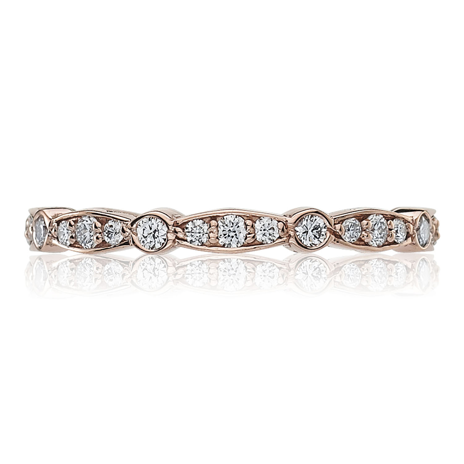 TACORI Sculpted Crescent Wedding Wedding Band 47-2PK TACORI Sculpted Crescent Wedding Wedding Band 47-2PK