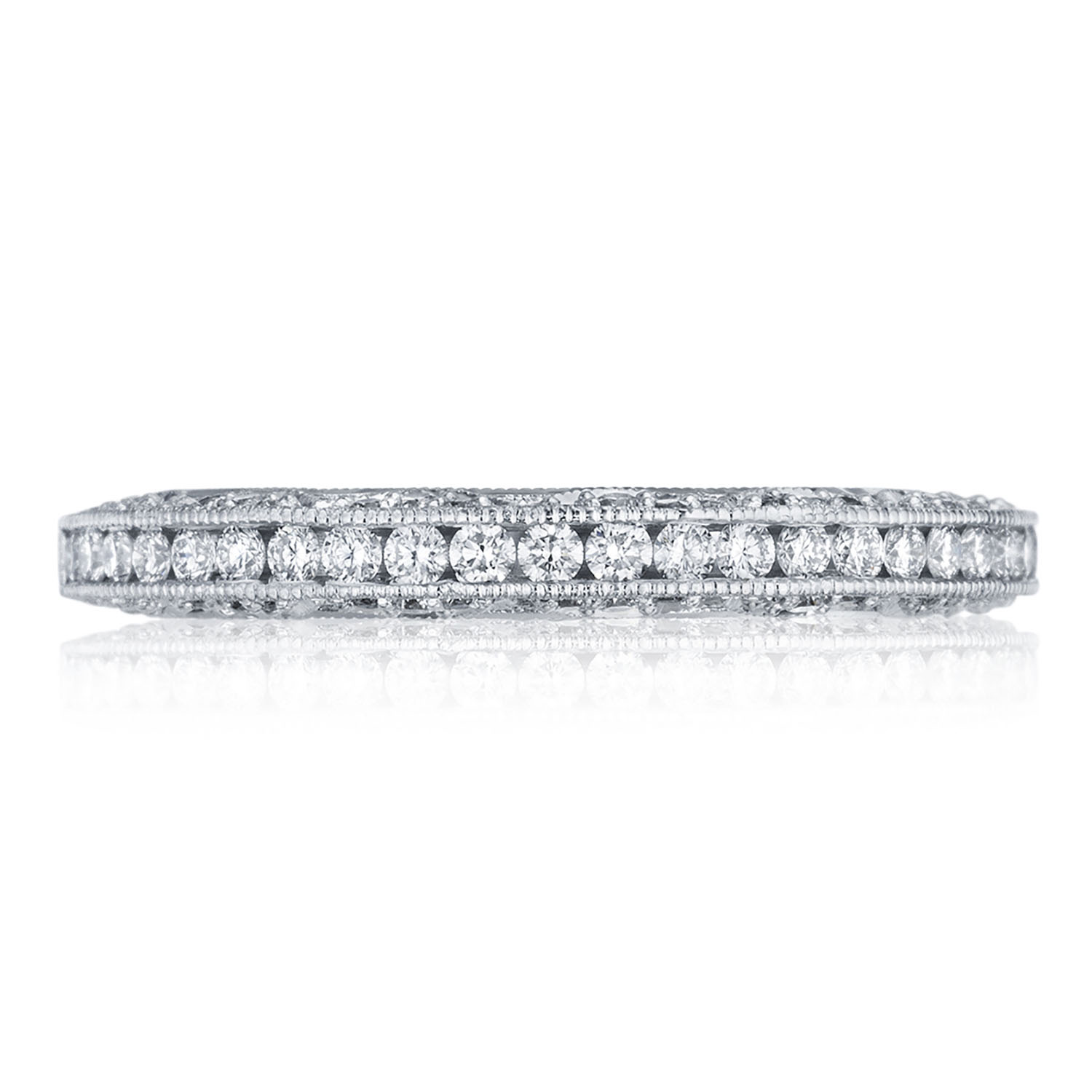 TACORI Classic Crescent Wedding Wedding Band HT2550B12W TACORI Classic Crescent Wedding Wedding Band HT2550B12W