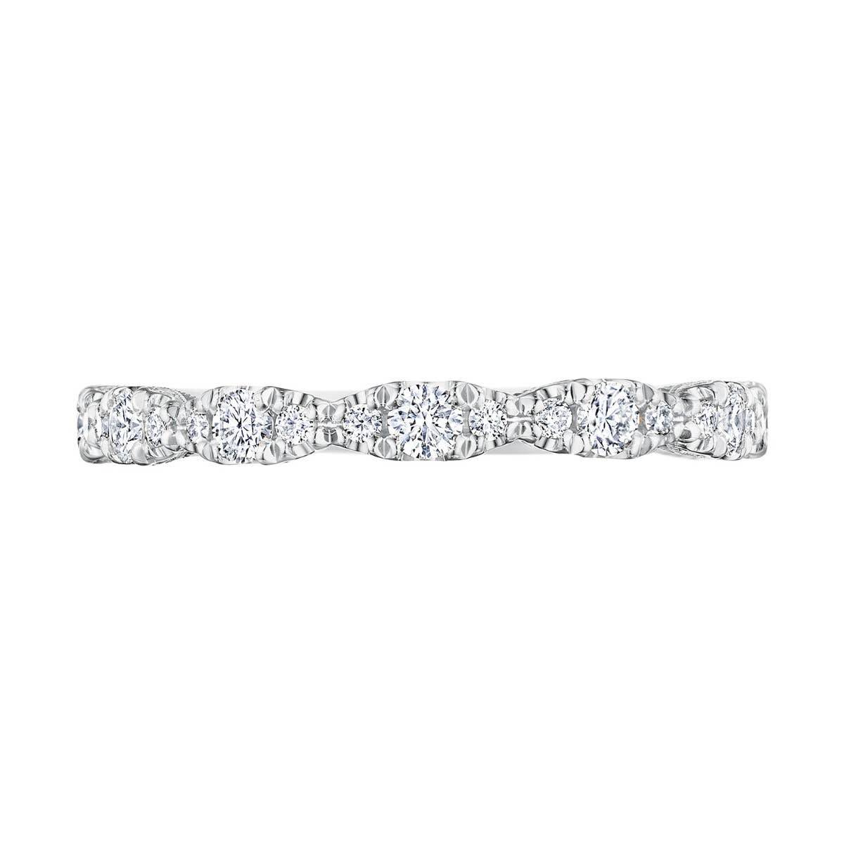 TACORI Petite Crescent Wedding, RoyalT Wedding Wedding Band HT2558B12W TACORI Petite Crescent Wedding, RoyalT Wedding Wedding Band HT2558B12W