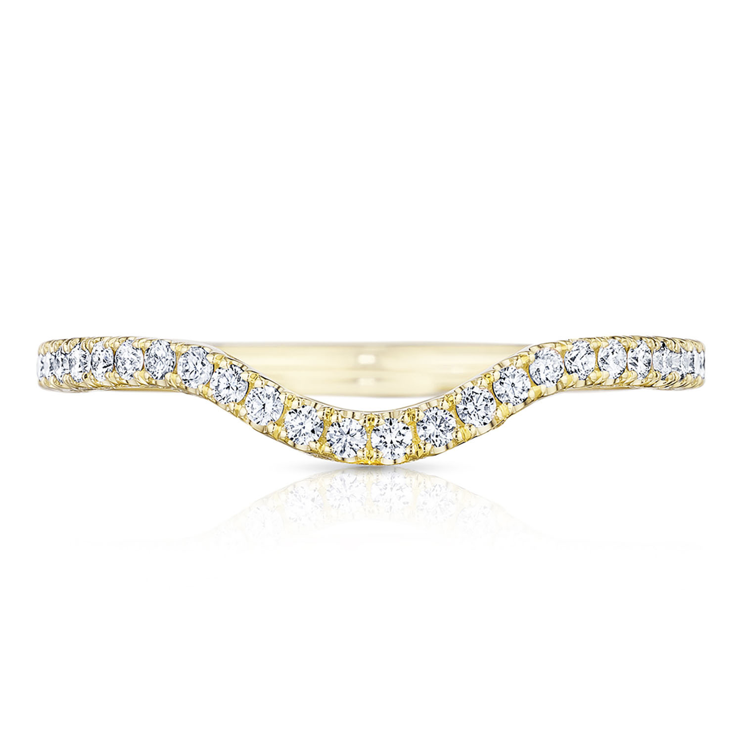 TACORI Petite Crescent Wedding Wedding Band HT2561B12Y TACORI Petite Crescent Wedding Wedding Band HT2561B12Y