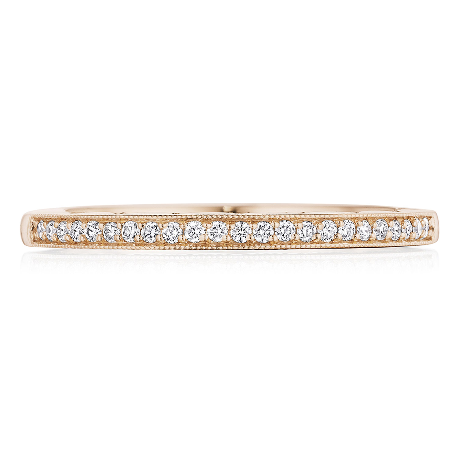TACORI Coastal Crescent Wedding Wedding Band P103BFPK TACORI Coastal Crescent Wedding Wedding Band P103BFPK