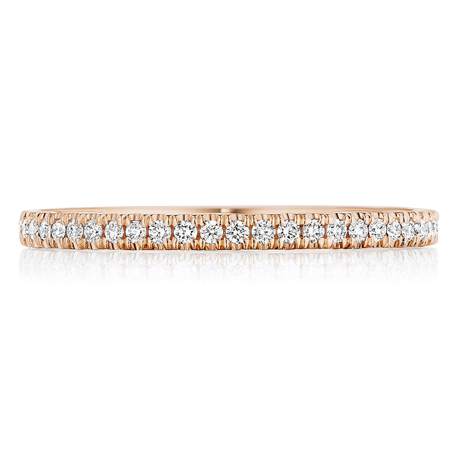 TACORI Coastal Crescent Wedding Wedding Band P104B34FPK TACORI Coastal Crescent Wedding Wedding Band P104B34FPK