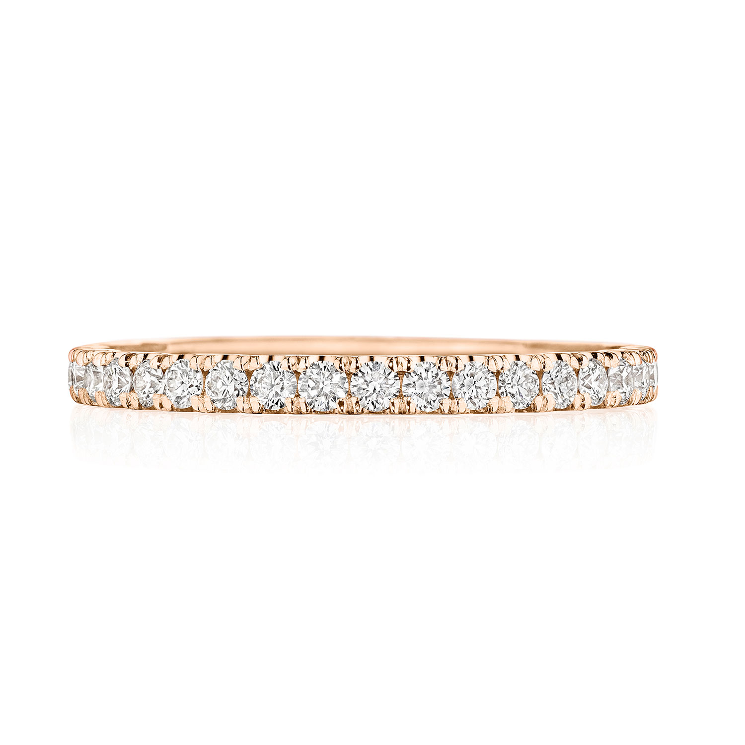TACORI Sculpted Crescent Wedding Wedding Band 2667B34PK TACORI Sculpted Crescent Wedding Wedding Band 2667B34PK