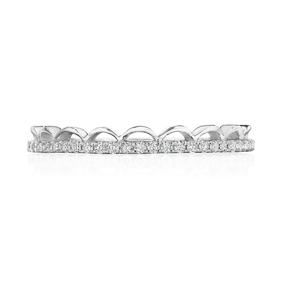 TACORI Sculpted Crescent Wedding Wedding Band 2674BETW