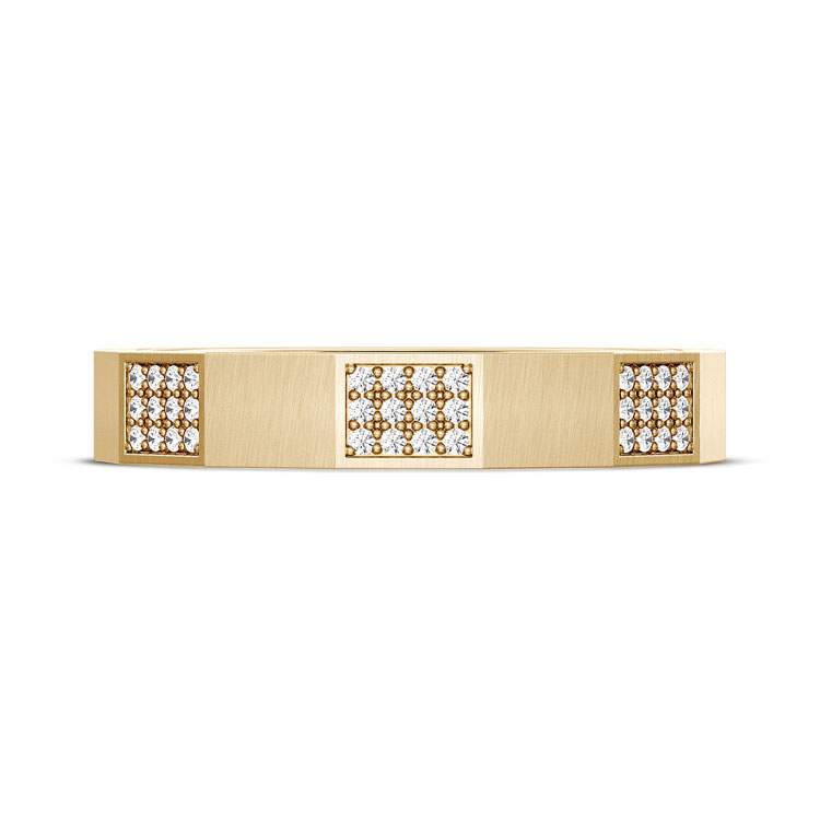 TACORI TACORI Couple Wedding Band 1514YDSLG TACORI TACORI Couple Wedding Band 1514YDSLG