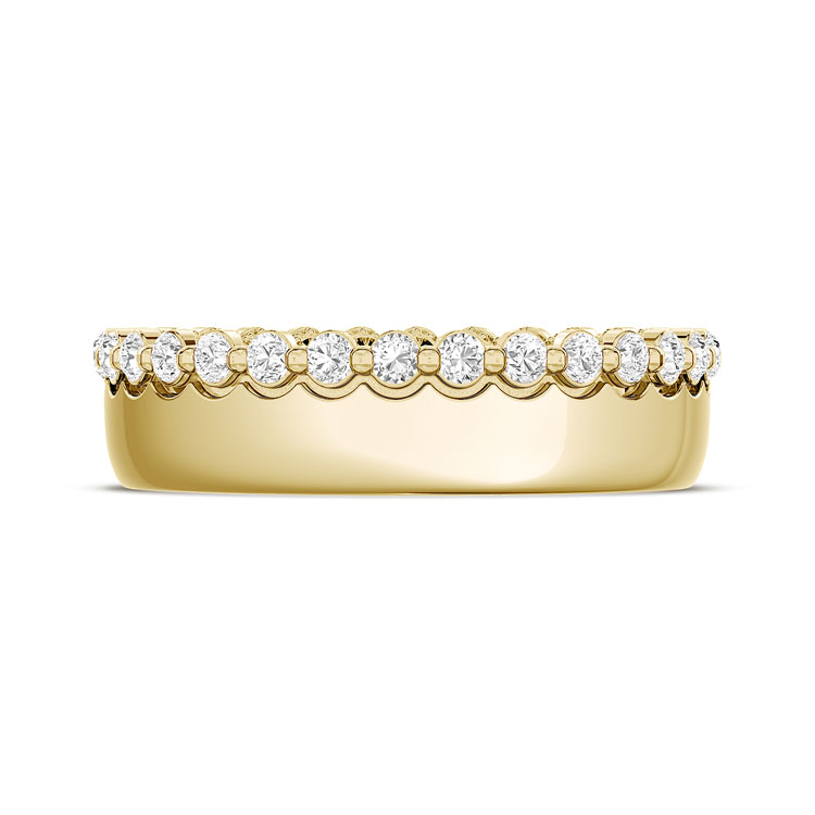 TACORI TACORI Couple Wedding Band 1536YDLG TACORI TACORI Couple Wedding Band 1536YDLG