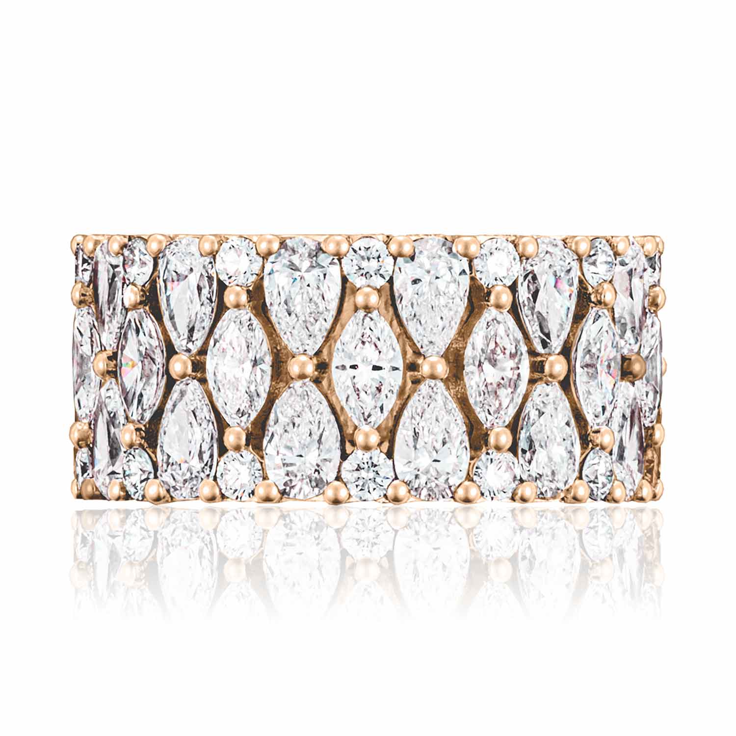 TACORI Classic Crescent Wedding,  RoyalT Wedding Wedding Band HT26937534PK