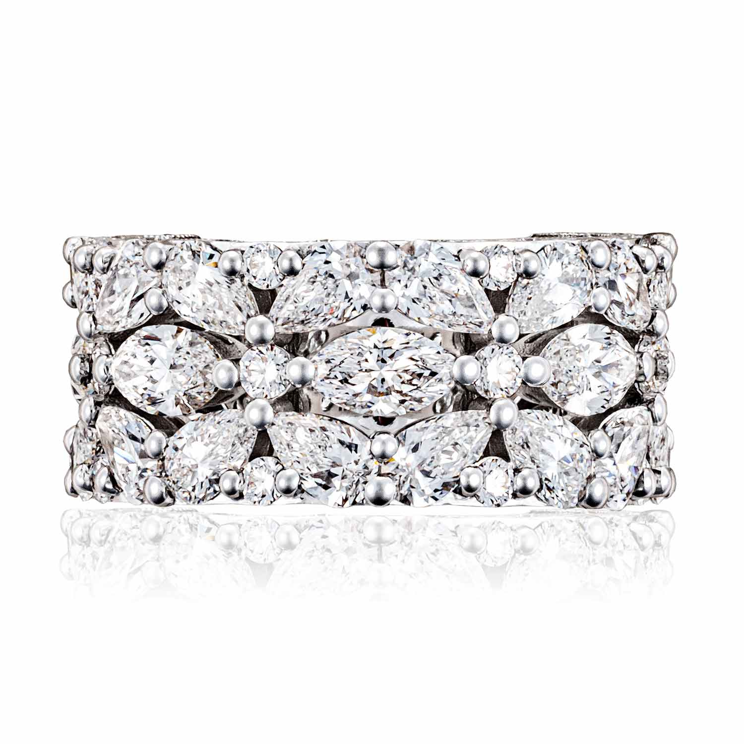 TACORI Classic Crescent Wedding, RoyalT Wedding Wedding Band HT26946512W TACORI Classic Crescent Wedding, RoyalT Wedding Wedding Band HT26946512W
