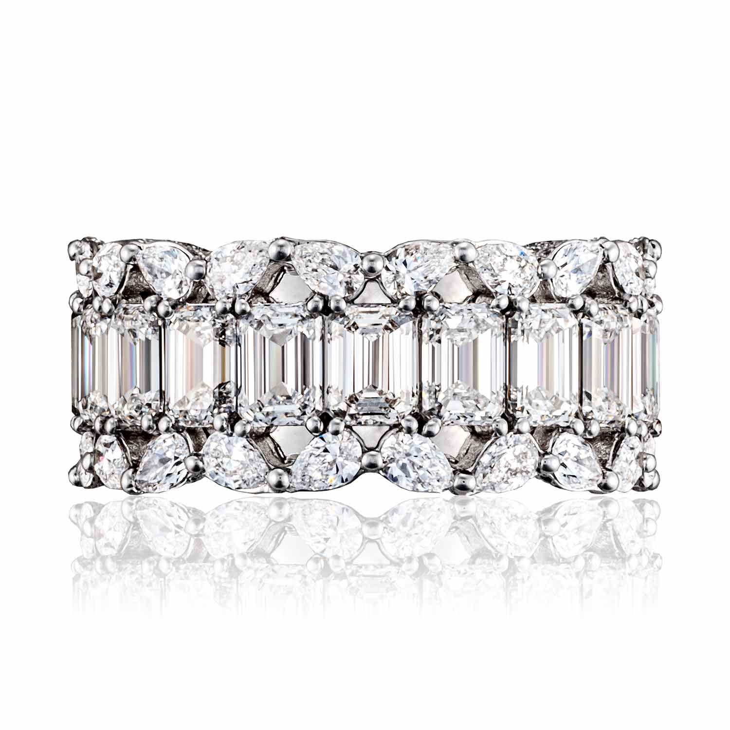 TACORI Classic Crescent Wedding, RoyalT Wedding Wedding Band HT2695734 TACORI Classic Crescent Wedding, RoyalT Wedding Wedding Band HT2695734