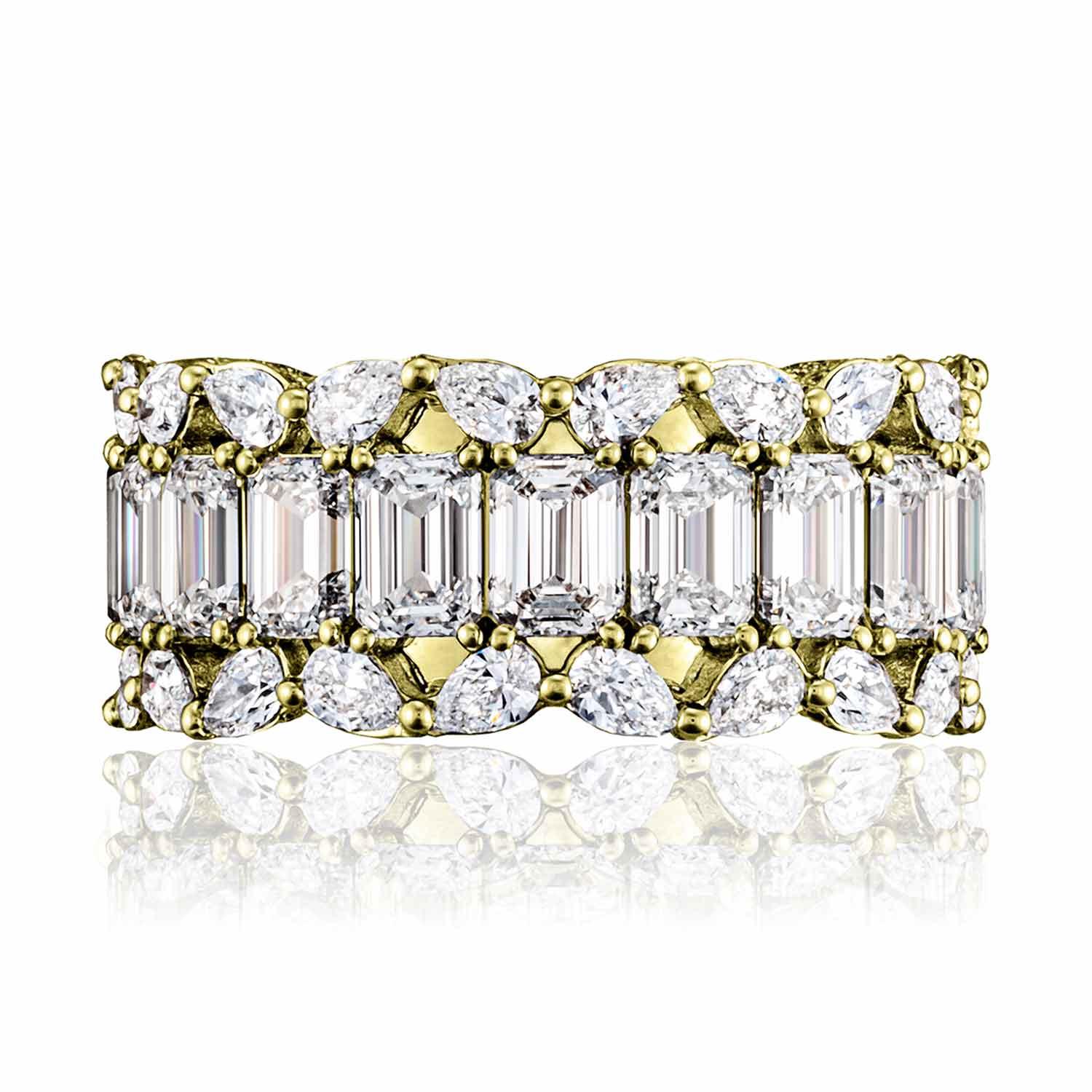 TACORI Classic Crescent Wedding, RoyalT Wedding Wedding Band HT2695734Y TACORI Classic Crescent Wedding, RoyalT Wedding Wedding Band HT2695734Y