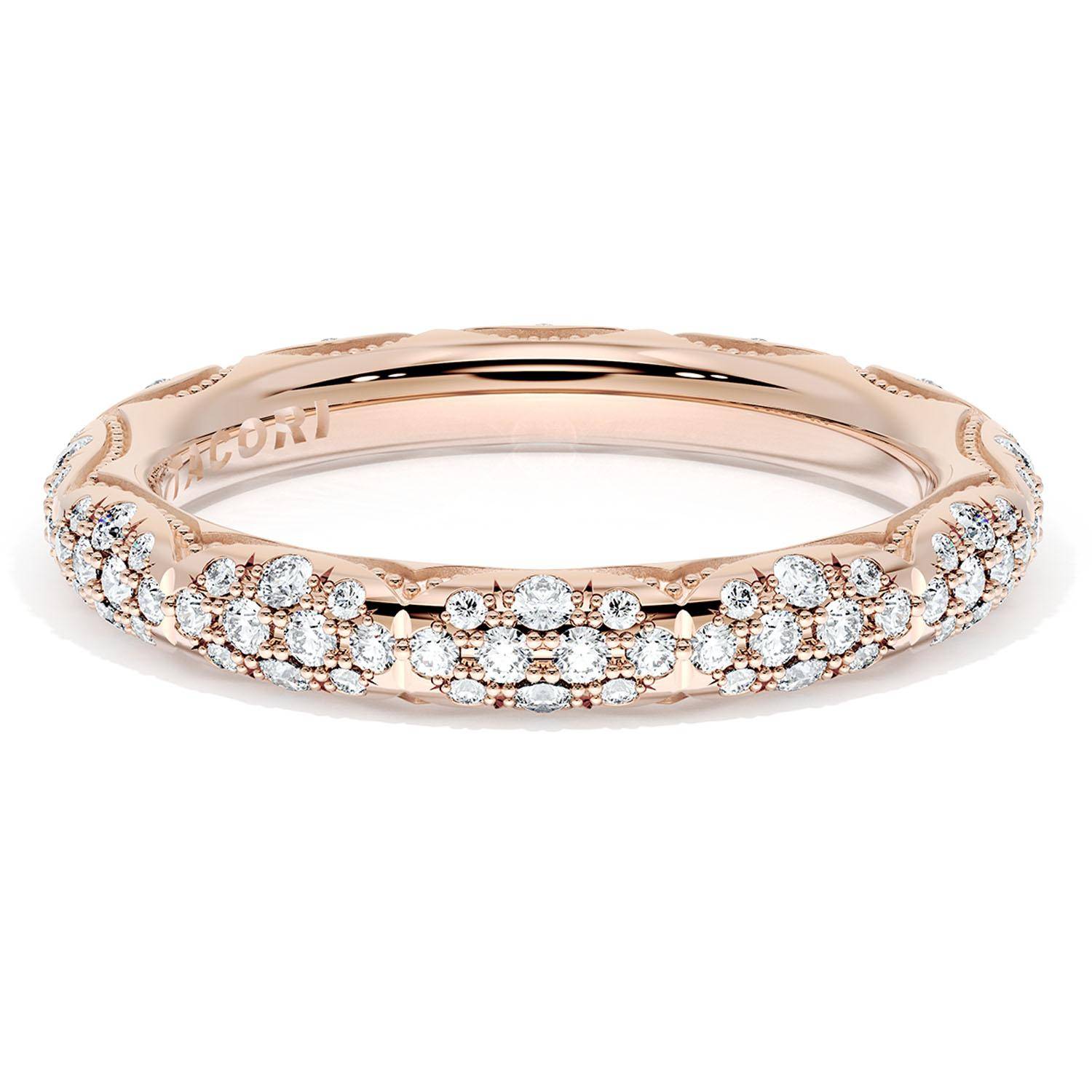 TACORI Founder's Collection Wedding Wedding Band 4063BETPK TACORI Founder's Collection Wedding Wedding Band 4063BETPK