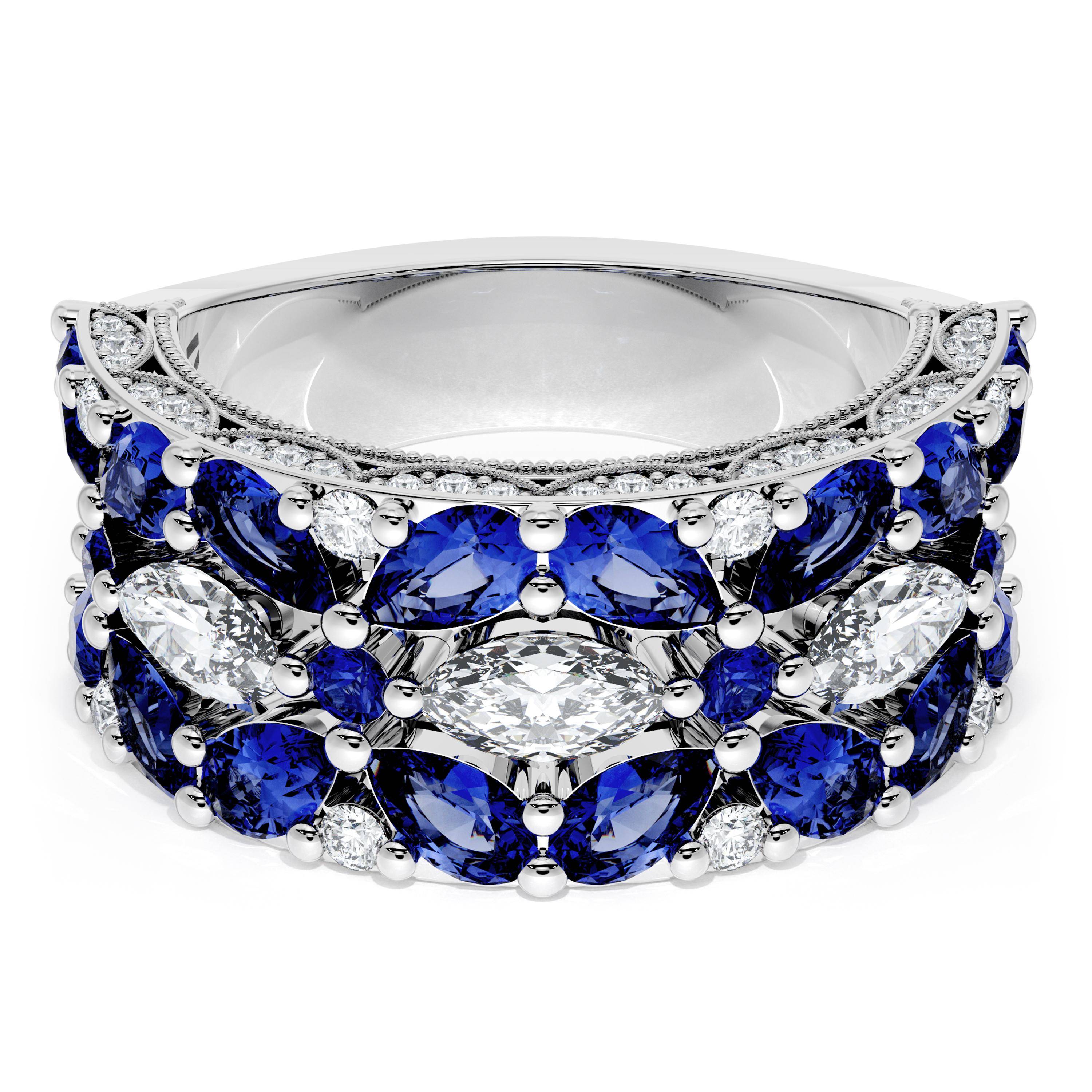 TACORI Classic Crescent Wedding, RoyalT Wedding Wedding Band HT269475BS212W TACORI Classic Crescent Wedding, RoyalT Wedding Wedding Band HT269475BS212W