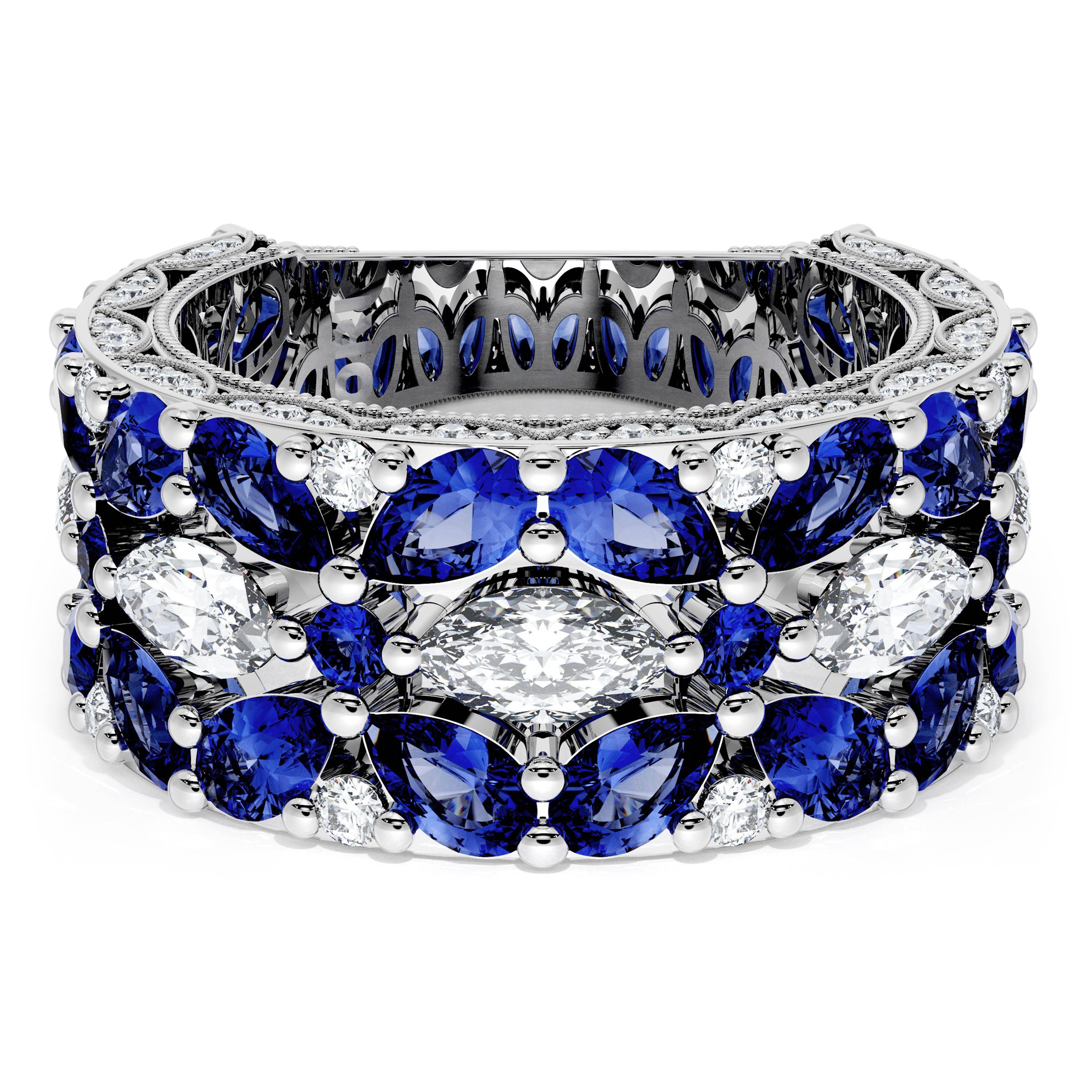 TACORI Classic Crescent Wedding, RoyalT Wedding Wedding Band HT269475BS234 TACORI Classic Crescent Wedding, RoyalT Wedding Wedding Band HT269475BS234