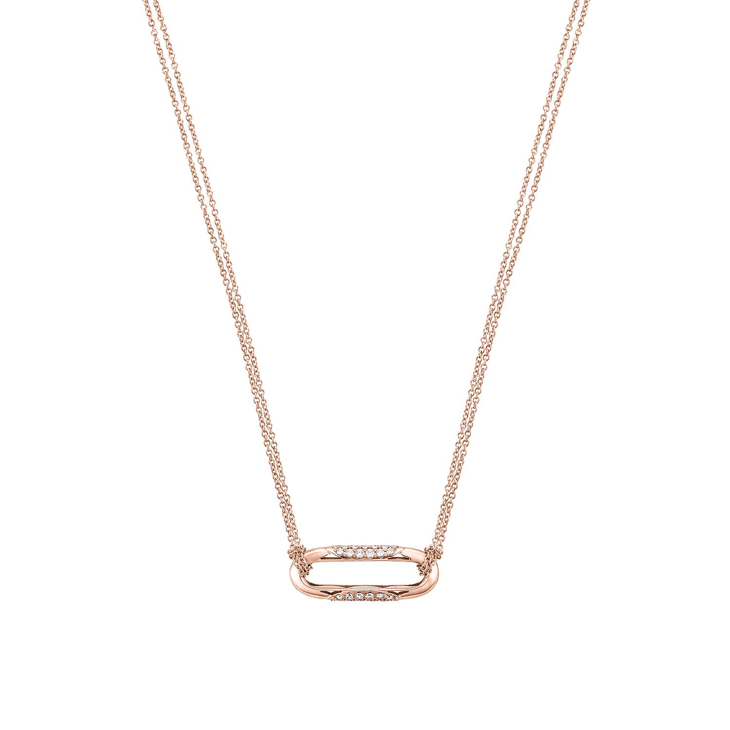TACORI Crescent Eclipse Necklace FN667PK17 TACORI Crescent Eclipse Necklace FN667PK17