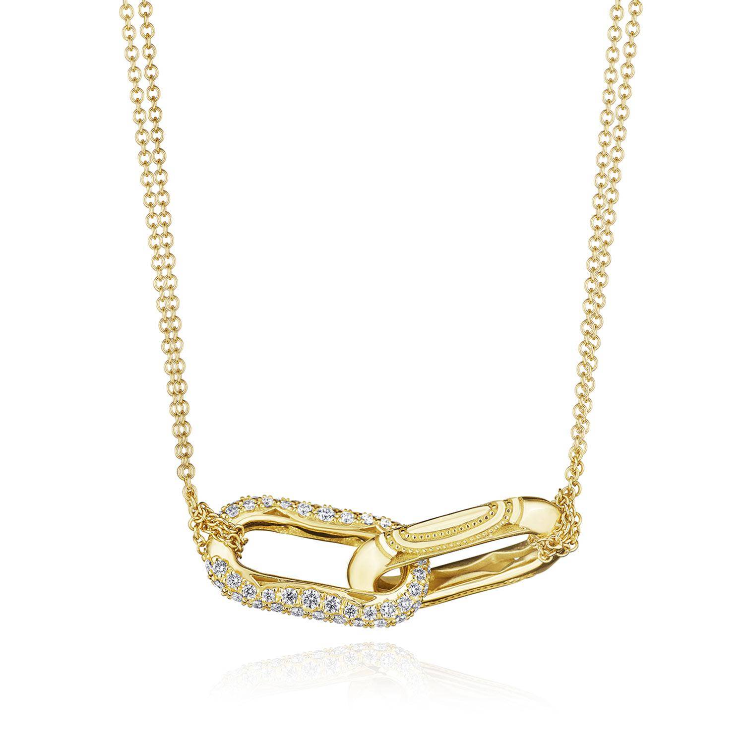 TACORI Crescent Eclipse Necklace FN844Y17 TACORI Crescent Eclipse Necklace FN844Y17