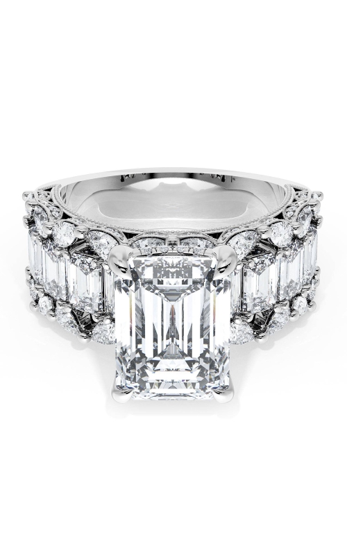 TACORI Classic Crescent,  RoyalT Engagement Ring 23EC11X812W